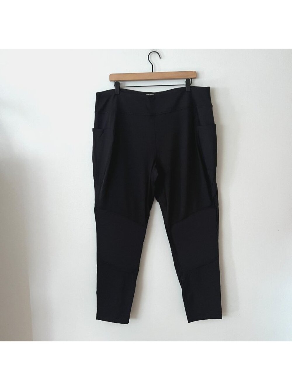 Duluth Trading Co NoGa Black Leggings With Knee Pads Women's Plus Size 2X